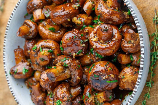 air fryer mushrooms