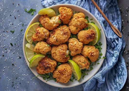 כרובית בנינג'ה מצופה פרורי לחם