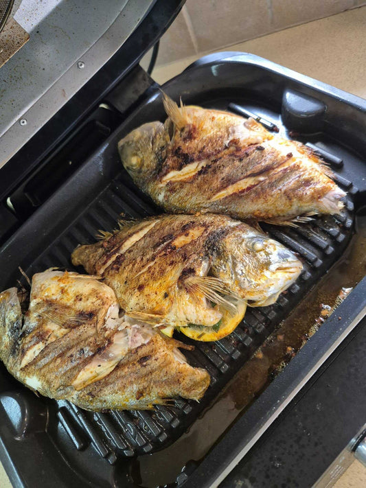 Cooking whole fish